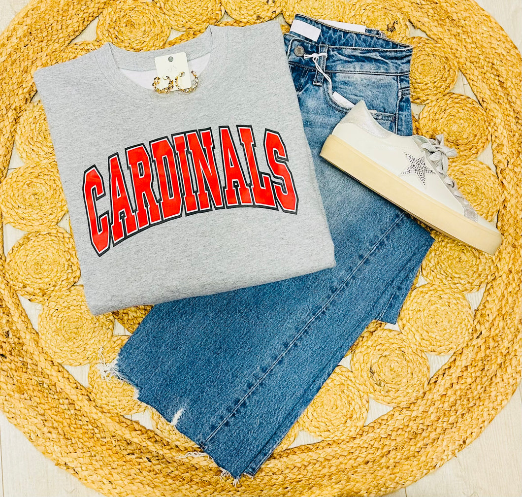 Cardinals Sport Gray Crewneck Sweatshirt