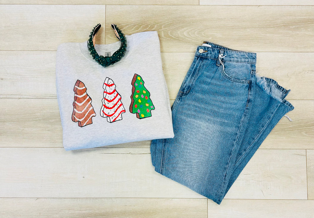 Christmas Tree Cake Crewneck