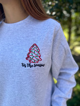 Load image into Gallery viewer, Merry &amp; Bright Embordery Crewneck
