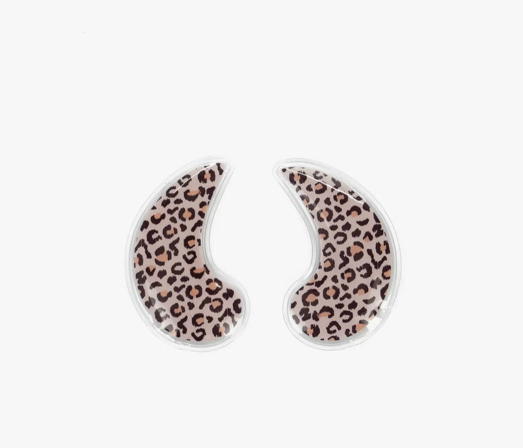 leopard eye pads