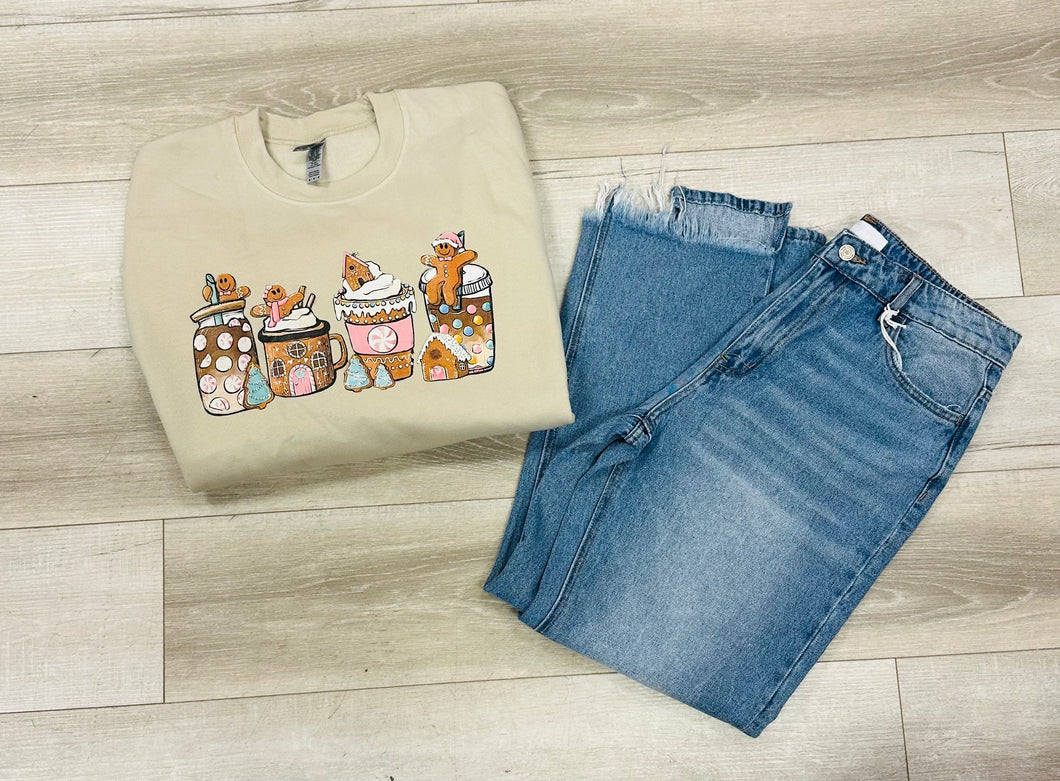 Gingerbread Crewneck