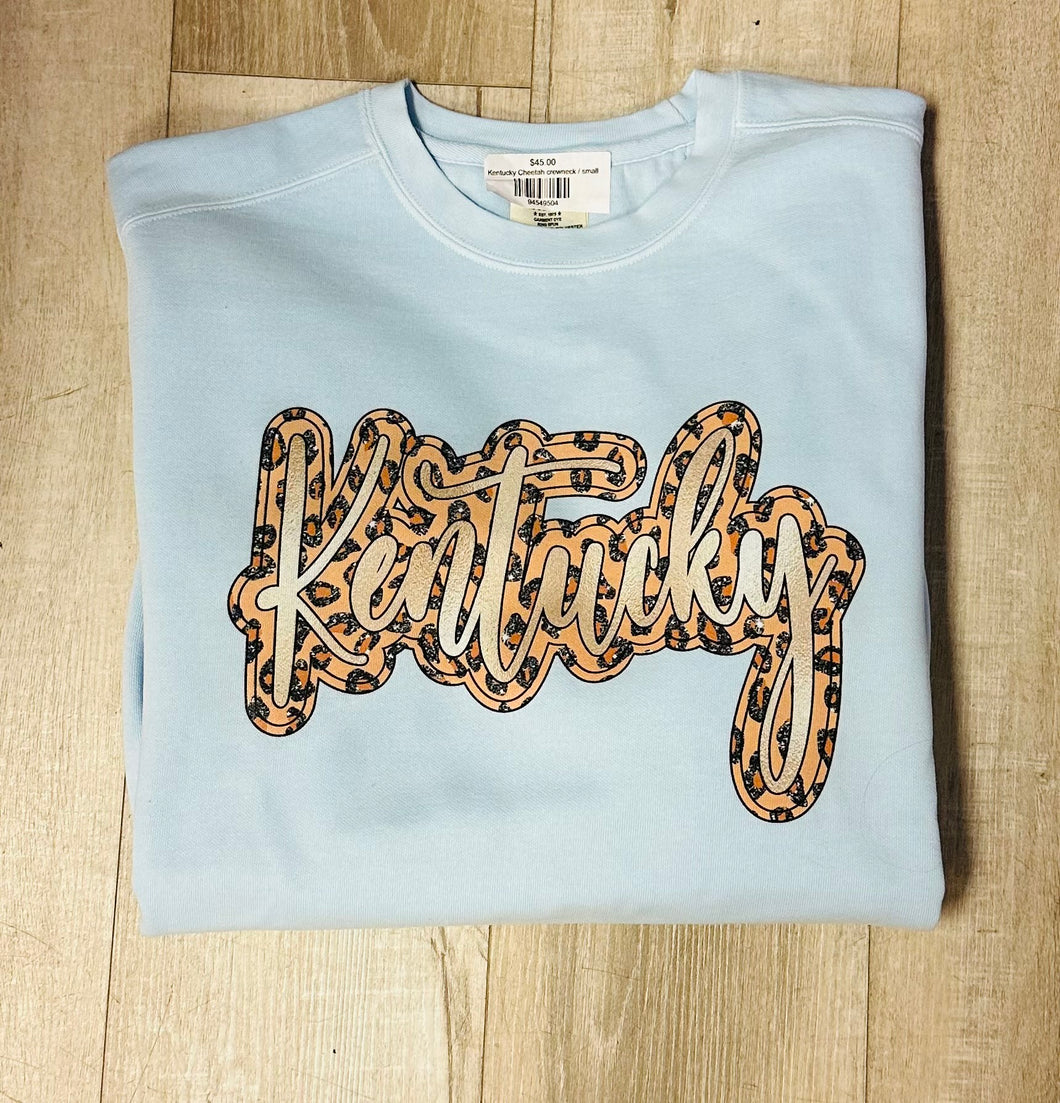 Kentucky Cheetah crewneck