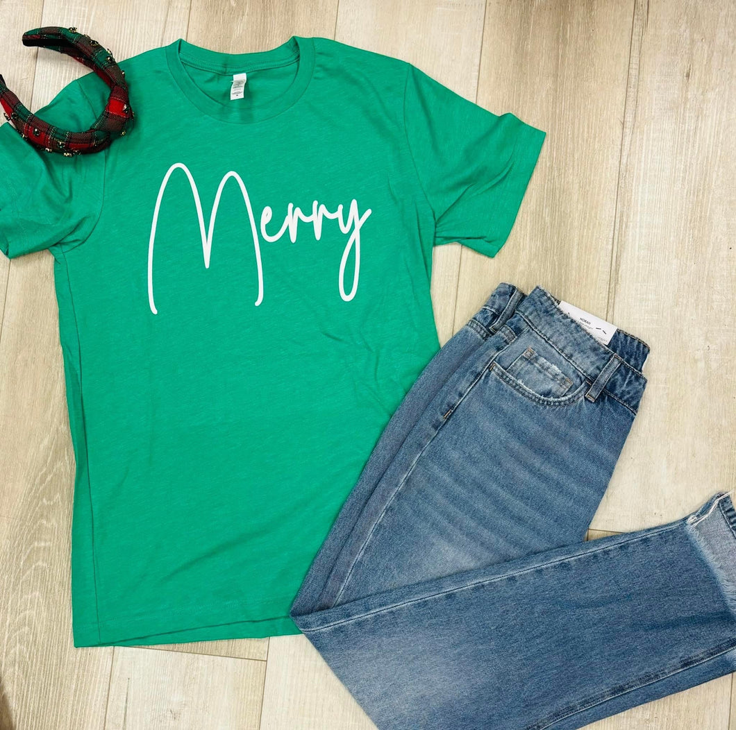 Green Merry Tee