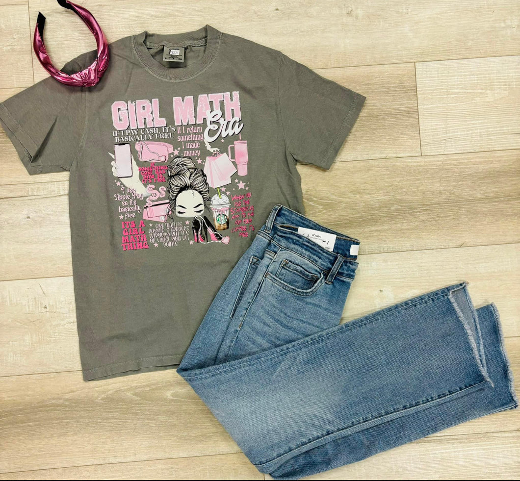 Girl Math tee