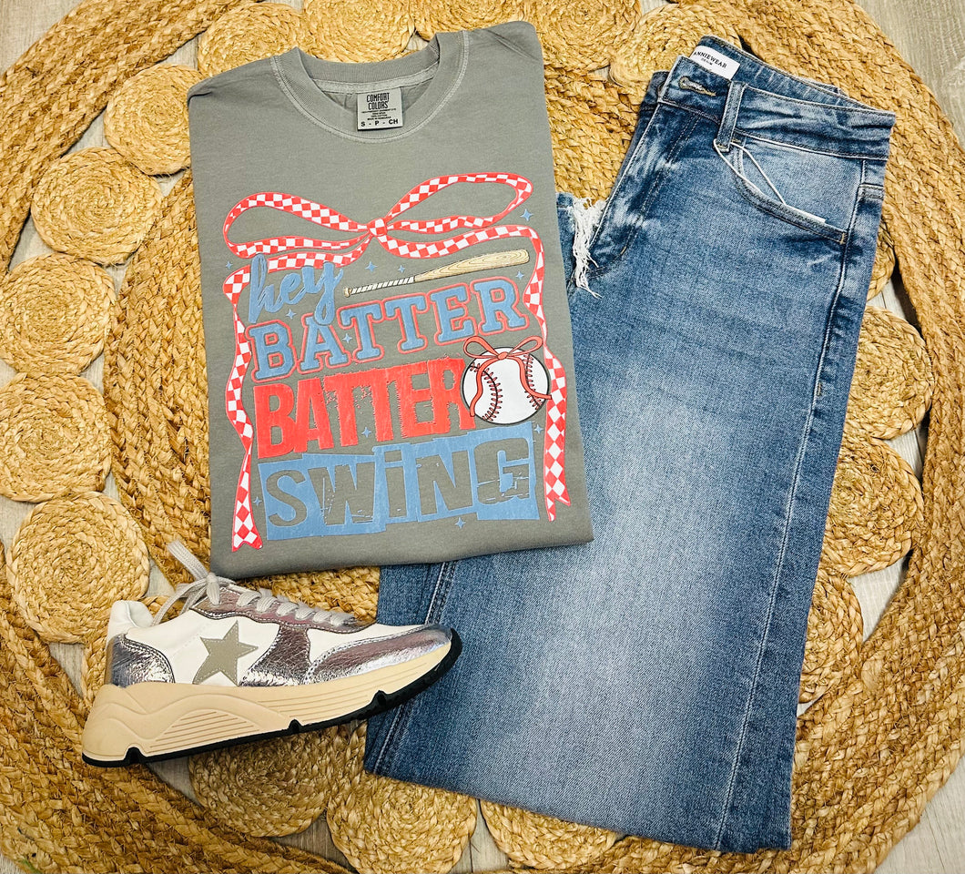 batter batter swing tee