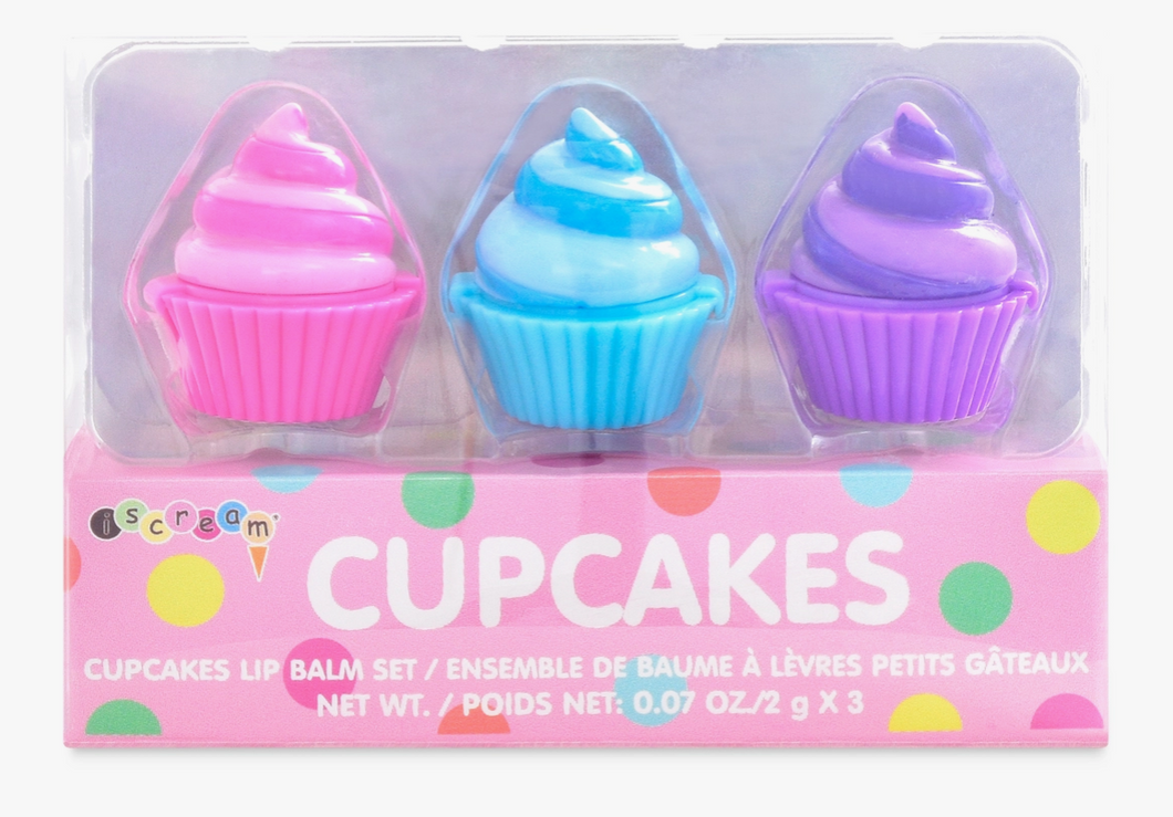 Cup Cake Lip Balm set