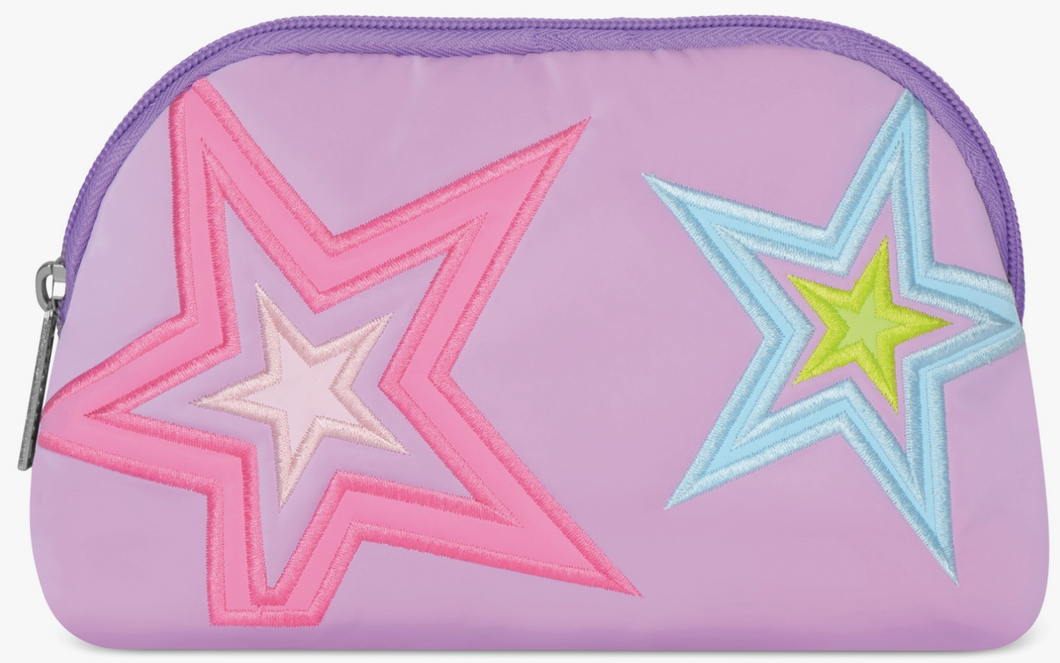 Shining Star Oval Cosmetic Bag