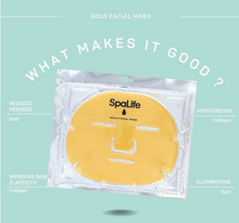 Load image into Gallery viewer, 24k Gold Ultimate Hydrogel Facial Mask
