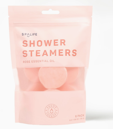 Shower Steamers Aromatherapy with Rose Essential Oil