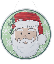 Load image into Gallery viewer, Boo Ghost/Santa Ho Ho Ho Burlee
