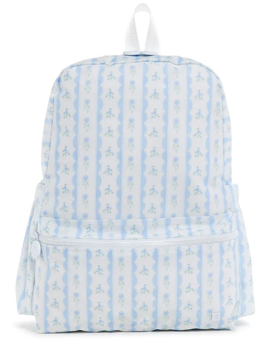 Backpacker Ribbon Floral- Blue