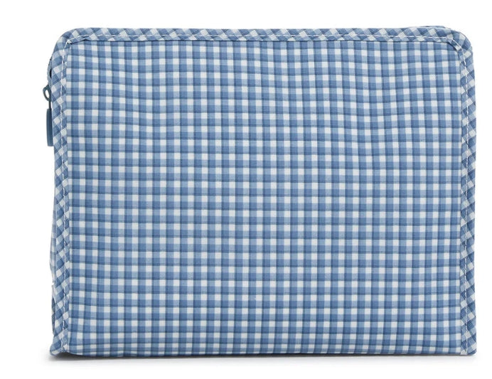 Roadie Zip-Pouch Rodeo Check Indigo