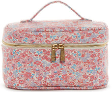 Load image into Gallery viewer, LUXE TRAIN 2 - Cosmetic Case MARSEILLE with Pink Pinstripe Liner
