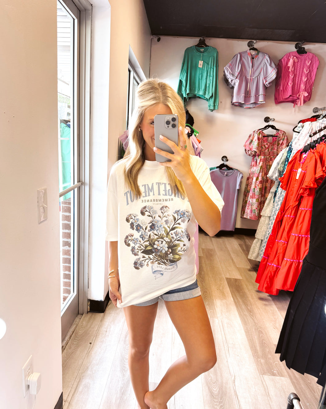 Forget Me Not Graphic Tee