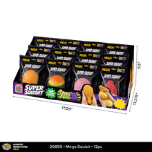Load image into Gallery viewer, Fun Doh MEGA 8" Food Squishies Sensory Toy - 12/Display: Wholesale Price
