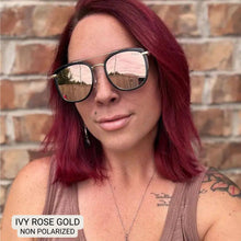 Load image into Gallery viewer, Ivy - Women's Oversized Square Sunglasses: MARBLE
