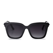 Load image into Gallery viewer, Lyla - Polarized Medium Cat Eye Sunglasses: Black
