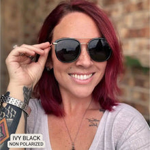 Load image into Gallery viewer, Ivy - Women's Oversized Square Sunglasses: MARBLE
