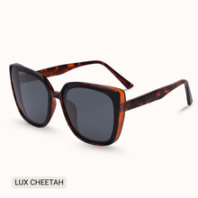 Load image into Gallery viewer, Lux - Women's Polarized Oversized Cat Eye Sunglasses: Pink
