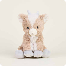 Load image into Gallery viewer, Goat Warmies Heatable Plush Warm Friend Microwave 13 inch Weighted lavender scented
