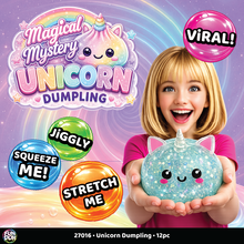 Load image into Gallery viewer, Fun Doh Unicorn Mystery Dumpling Squishy Toy - 12/Display: Wholesale Price
