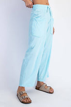 Load image into Gallery viewer, P566437-Ankle Length Cotton Slub Barrel Pant: Lemonilla / S-M-L (2-2-2)
