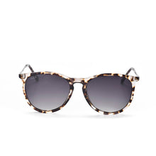 Load image into Gallery viewer, Midnight - Women's Polarized Medium Horn Sunglasses: Ash
