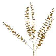 Load image into Gallery viewer, Metallic Eucalyptus Spray 33" - Gold

