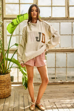 Load image into Gallery viewer, IT2594E-WWJD1 | WWJD Embroidered Mock-neck Sweatshirt
: ASH GREY / S/M-L/XL (3-3)
