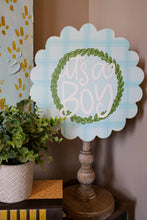 Load image into Gallery viewer, It's a Boy Baby Topper: 12 inch Topper with peg (fits in the base)
