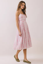 Load image into Gallery viewer, Floral Print Empire Waist Smocked Back Dress

