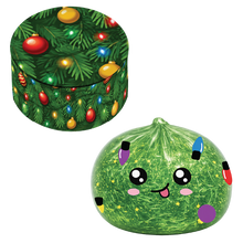 Load image into Gallery viewer, Fun Doh Christmas Dumpling Squishy Toy 12pc Holiday Display: Wholesale Price
