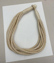 Load image into Gallery viewer, &quot;Original&quot; Slub 8-Strand Necklace (ecru)

