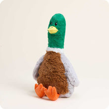 Load image into Gallery viewer, Mallard Pet Toy Warmies Unscented Heatable Weighted
