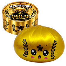 Load image into Gallery viewer, Fun Doh Sports Dumpling Squishy Fidget Toy - 12/Display: Wholesale Price
