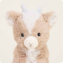 Load image into Gallery viewer, Goat Warmies Heatable Plush Warm Friend Microwave 13 inch Weighted lavender scented
