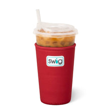 Load image into Gallery viewer, Crimson Iced Cup Coolie (Medium)
