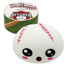 Load image into Gallery viewer, Fun Doh Sports Dumpling Squishy Fidget Toy - 12/Display: Wholesale Price
