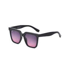 Load image into Gallery viewer, Dani- Women’s Square Sunglasses – Oversized Fall Line: Grey Cheetah
