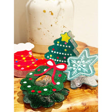 Load image into Gallery viewer, Premium Quality Christmas Theme Hair Claw Clip: MIX COLOR / ONE(12)

