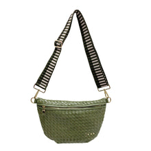 Load image into Gallery viewer, Westlyn Woven Bum Bag - TOP SELLER: Olive
