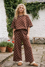 Load image into Gallery viewer, (Original Design) Heavy Scuba Polka Dot Short Sleeve Set: RED/WHITE / M
