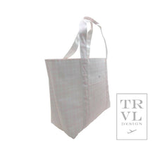 Load image into Gallery viewer, Jumbo Tote - X-large Tote Pimlico Plaid Pink *New!: Pimlico Plaid Pink

