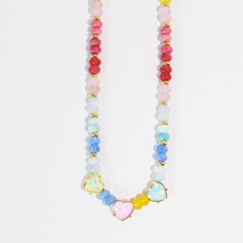 Load image into Gallery viewer, All Hearts Necklace: Pink

