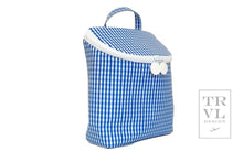 Load image into Gallery viewer, Take Away Lunch Bag - Insulated Gingham Royal
