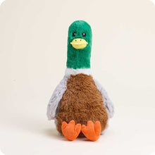 Load image into Gallery viewer, Mallard Pet Toy Warmies Unscented Heatable Weighted
