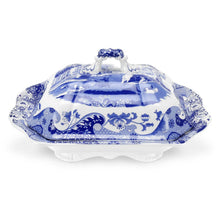 Load image into Gallery viewer, Spode Blue Italian Covered Vegetable Dish

