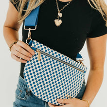 Load image into Gallery viewer, Westlyn Woven Bum Bag - TOP SELLER: Emerald
