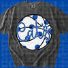 Cats Polka Dot Basketball
