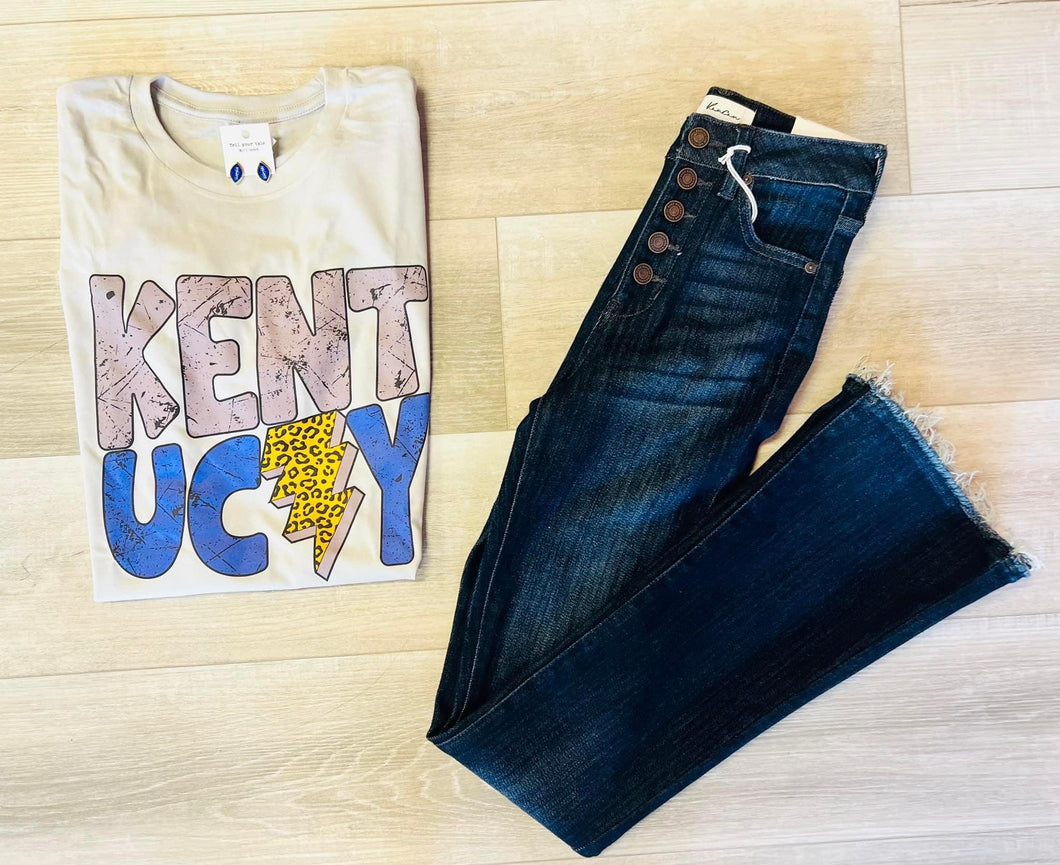 Kentucky Lightning Bolt Tee